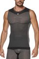 SIX2 Cycling sleeve less t-shirt - SML BT - black