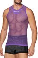 SIX2 Cycling tank top - SMR2 - purple