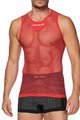 SIX2 Cycling tank top - SMR2 - red