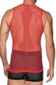 SIX2 Cycling tank top - SMR2 - red