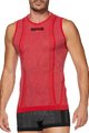 SIX2 Cycling tank top - SMX - red