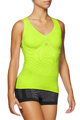 SIX2 Cycling tank top - SMG C LADY - yellow