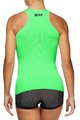 SIX2 Cycling tank top - SMG C LADY - green