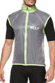 SIX2 Cycling gilet - GHOST - transparent/yellow