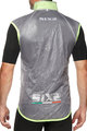 SIX2 Cycling gilet - GHOST - transparent/yellow