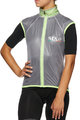 SIX2 Cycling gilet - GHOST - transparent/yellow