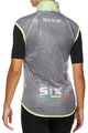 SIX2 Cycling gilet - GHOST - transparent/yellow