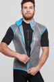 SIX2 Cycling gilet - GHOST - transparent/blue