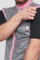 SIX2 Cycling gilet - GHOST - pink/transparent