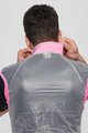 SIX2 Cycling gilet - GHOST - pink/transparent