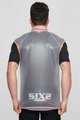 SIX2 Cycling gilet - GHOST - transparent/orange