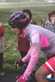 SIX2 Cycling windproof jacket - GHOST - pink/transparent