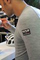 SIX2 Cycling long sleeve t-shirt - TS2 MERINOS - grey