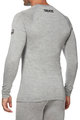 SIX2 Cycling long sleeve t-shirt - TS2 MERINOS - grey