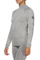 SIX2 Cycling long sleeve t-shirt - TS3 MERINOS - grey