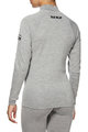 SIX2 Cycling long sleeve t-shirt - TS3 MERINOS - grey