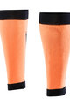 Six2 Cycling knee-length leg warmers - CALF - orange/black