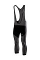 Six2 Cycling 3/4 length bib shorts - SLP4 2S - grey/black
