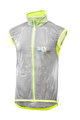 SIX2 Cycling gilet - GHOST - transparent/yellow