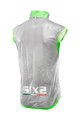 SIX2 Cycling gilet - GHOST - green/transparent