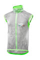 SIX2 Cycling gilet - GHOST - green/transparent