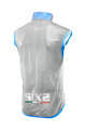 Six2 Cycling gilet - GHOST - transparent/blue