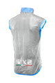 SIX2 Cycling gilet - GHOST - transparent/blue