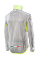 SIX2 Cycling windproof jacket - GHOST - transparent/yellow