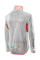 SIX2 Cycling windproof jacket - GHOST - red/transparent