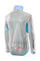 Six2 Cycling windproof jacket - GHOST - transparent/blue