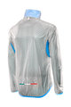 SIX2 Cycling windproof jacket - GHOST - transparent/blue