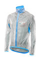 Six2 Cycling windproof jacket - GHOST - transparent/blue