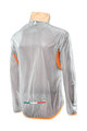 Six2 Cycling windproof jacket - GHOST - transparent/orange