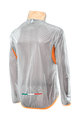 SIX2 Cycling windproof jacket - GHOST - transparent/orange