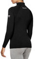 SIX2 Cycling long sleeve t-shirt - TS3 MERINOS - black