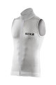 SIX2 Cycling sleeveless jersey - BIKE2 CHROMO - white