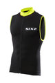 Six2 Cycling sleeveless jersey - BIKE2 STRIPES - yellow/black