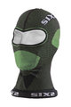 SIX2 Cycling balaklava - DBX - black/green