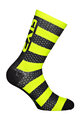 SIX2 Cyclingclassic socks - LUXURY MERINO - black/yellow