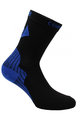 SIX2 Cyclingclassic socks - ACTIVE - black/blue