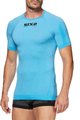 SIX2 Cycling short sleeve t-shirt - TS1 II - light blue