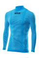 SIX2 Cycling long sleeve t-shirt - TS3 - light blue