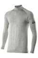 Six2 Cycling long sleeve t-shirt - TS3 MERINOS - grey