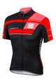 SPORTFUL Cycling short sleeve jersey - GRUPPETTO PRO TEAM - black/red
