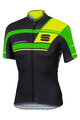 SPORTFUL Cycling short sleeve jersey - GRUPPETTO PRO TEAM - green/black