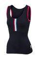 SPORTFUL Cycling tank top - ALLURE LADY - black