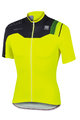 SPORTFUL Cycling short sleeve jersey - BODYFIT PRO TEAM - yellow/black