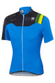 SPORTFUL Cycling short sleeve jersey - BODYFIT PRO TEAM - black/blue