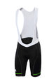 SPORTFUL Cycling bib shorts - GIRO - green/black