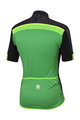 SPORTFUL Cycling short sleeve jersey - PISTA - green/grey